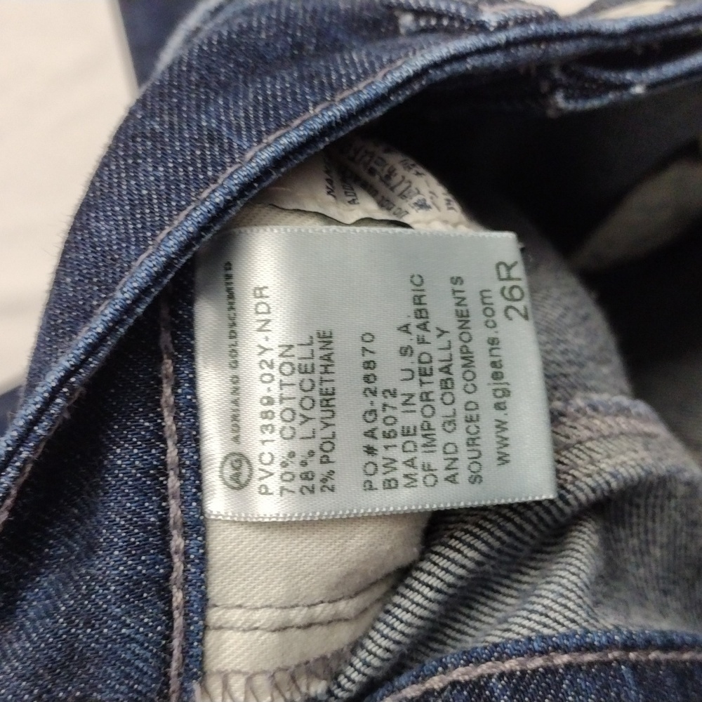 AG Adriano Goldschmied The Legging Ankle Super Skinny Ankle Jeans Size 2… - Picture 14 of 14